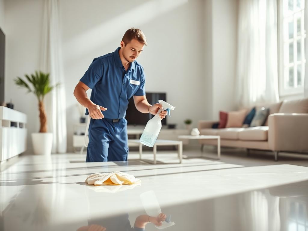 Cleaning & Housekeeping work in progress