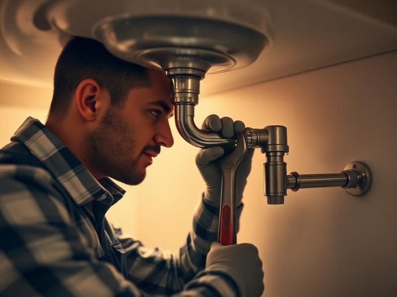Plumbing work in progress